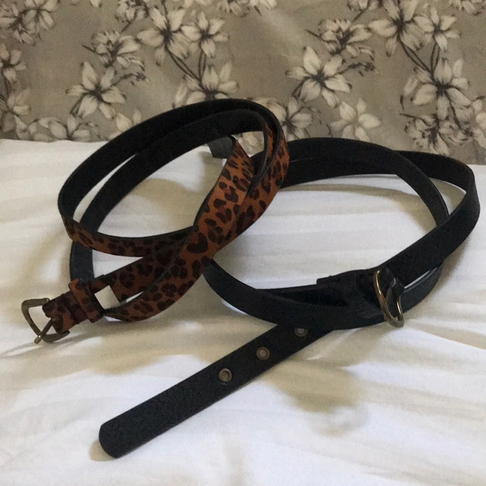 Two belts
